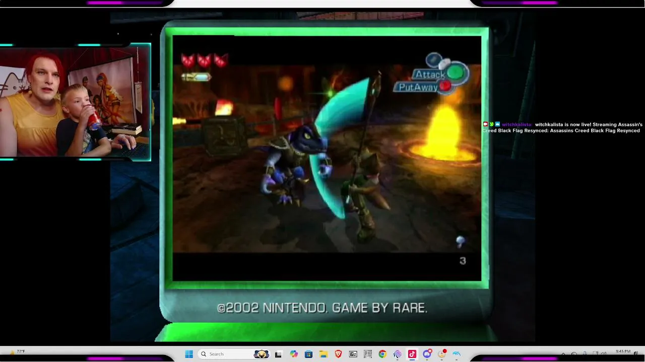 My first livestream