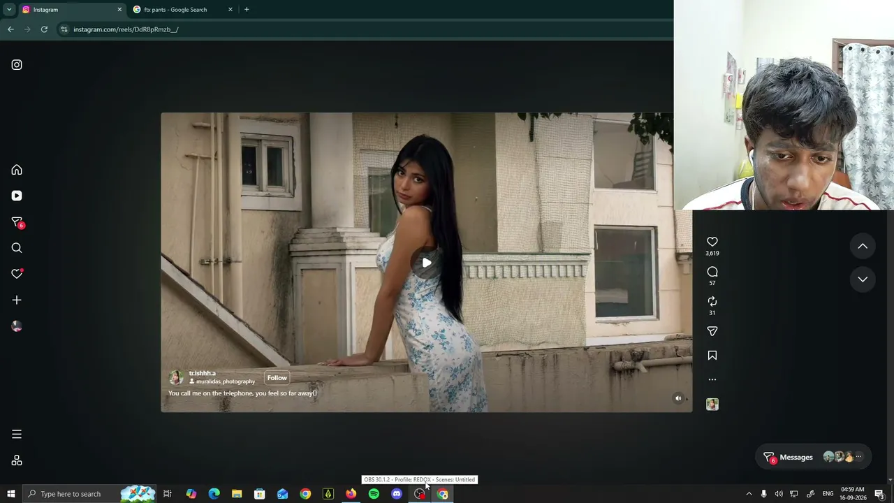 My first stream.