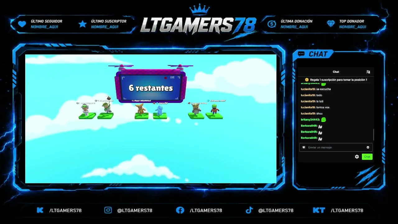 Transmisión en directo de LTgametech