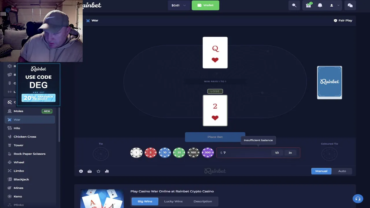 Time to RAW DOG RAINBET max win hunting - tip giveaways
