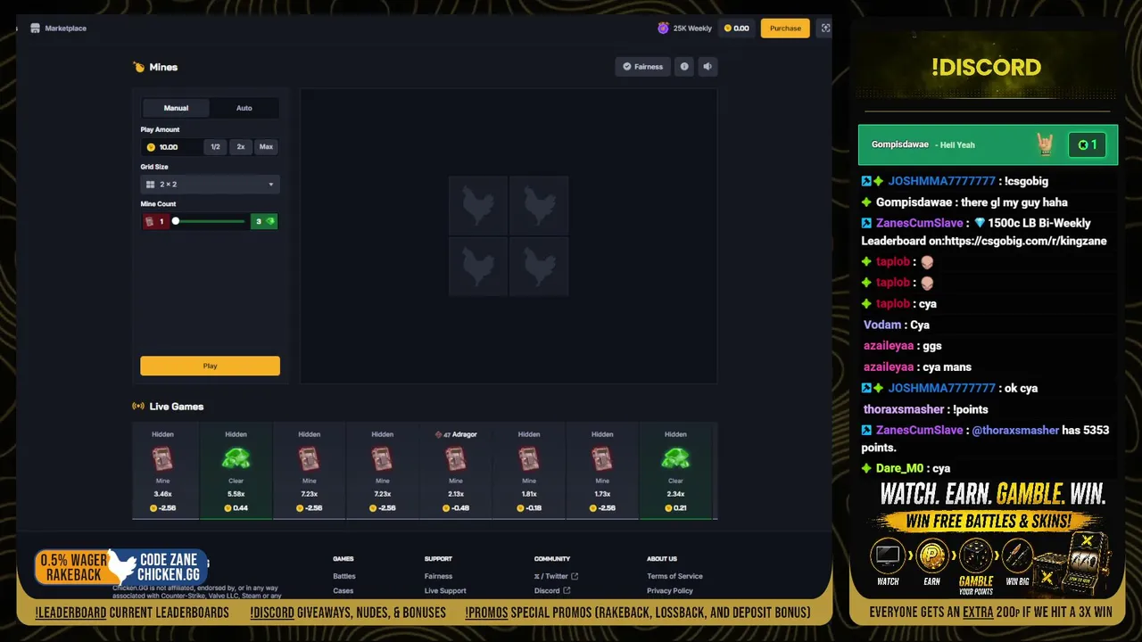 Robbing sites and making that big monies - Giveaways