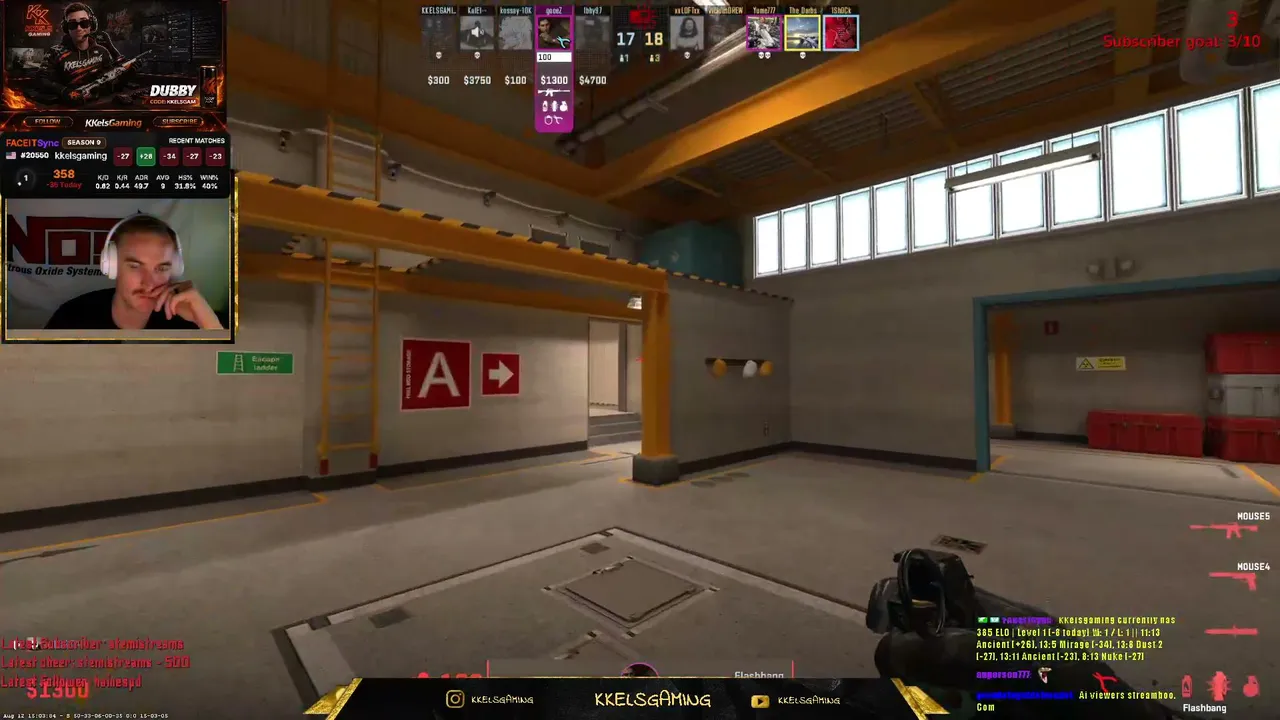 Tuesday ELO Hunt — Starting at Level 1, Finishing at Level 10 !faceit !dubby