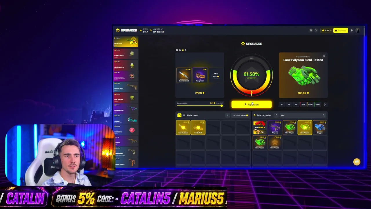 LIVE PE UPGRADER! Dam 3 cutite!