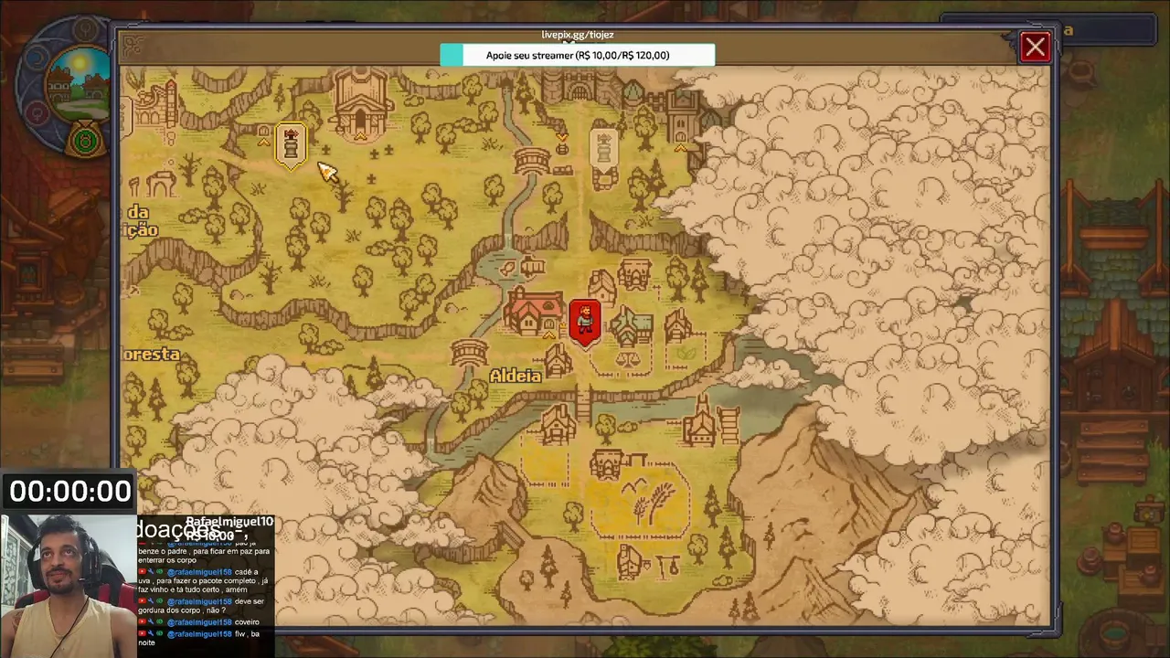 💀O PADRE COVEIRO 💀 GRAVEYARD KEEPER 2 - LIVE INFINITA (R$1 = +1MIN)  - !livepix !meta