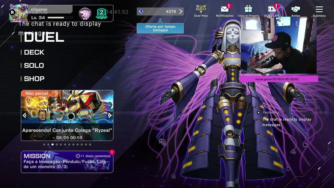 minha live nilgamer