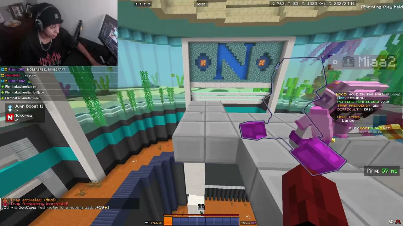 DIA 2 MUNDO CTM DESPUES EVENTO CONQUISTA A LA CHICA EN MINECRAFT