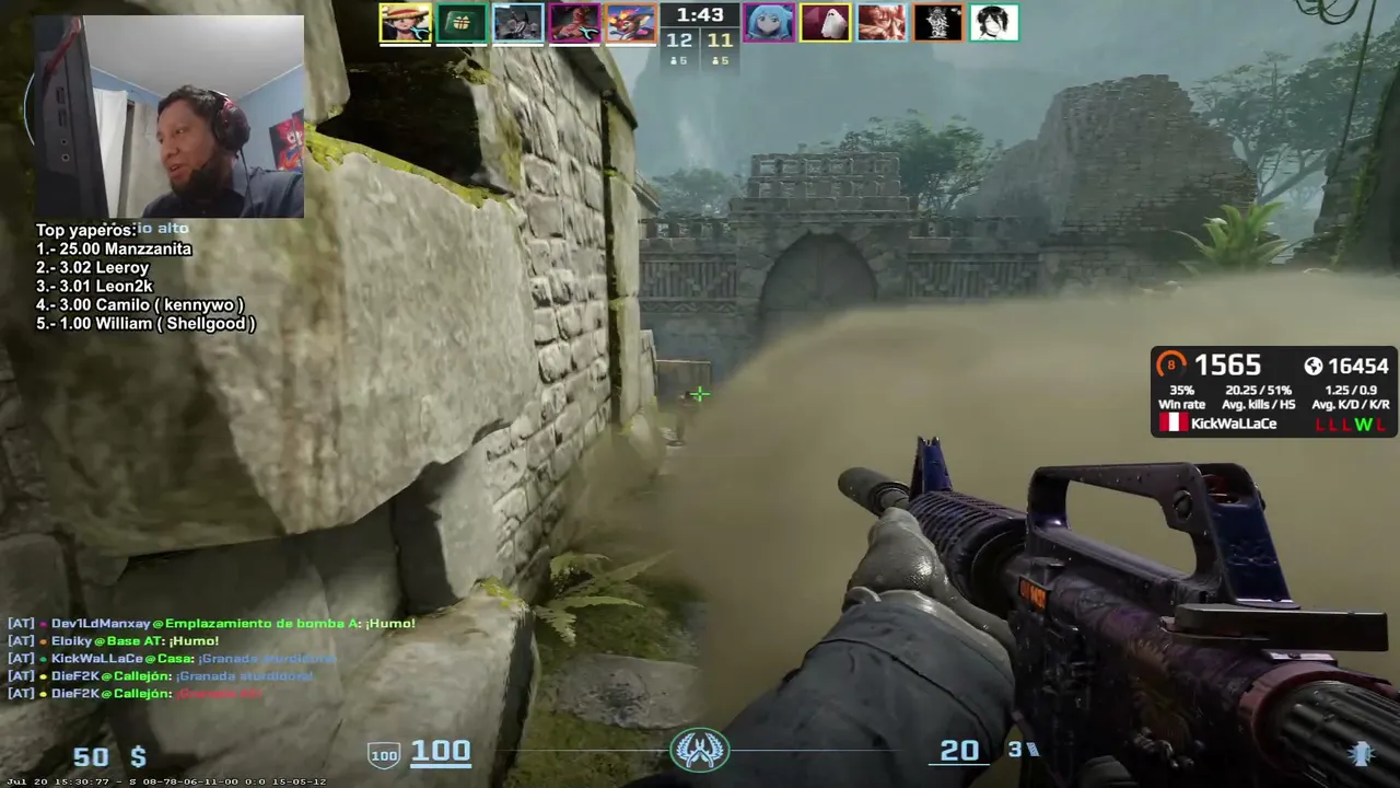 FACEIT PUG LVL 8 | TEAM PERÚ PERDIÓ EL INVICTO EN ESEA MAIN