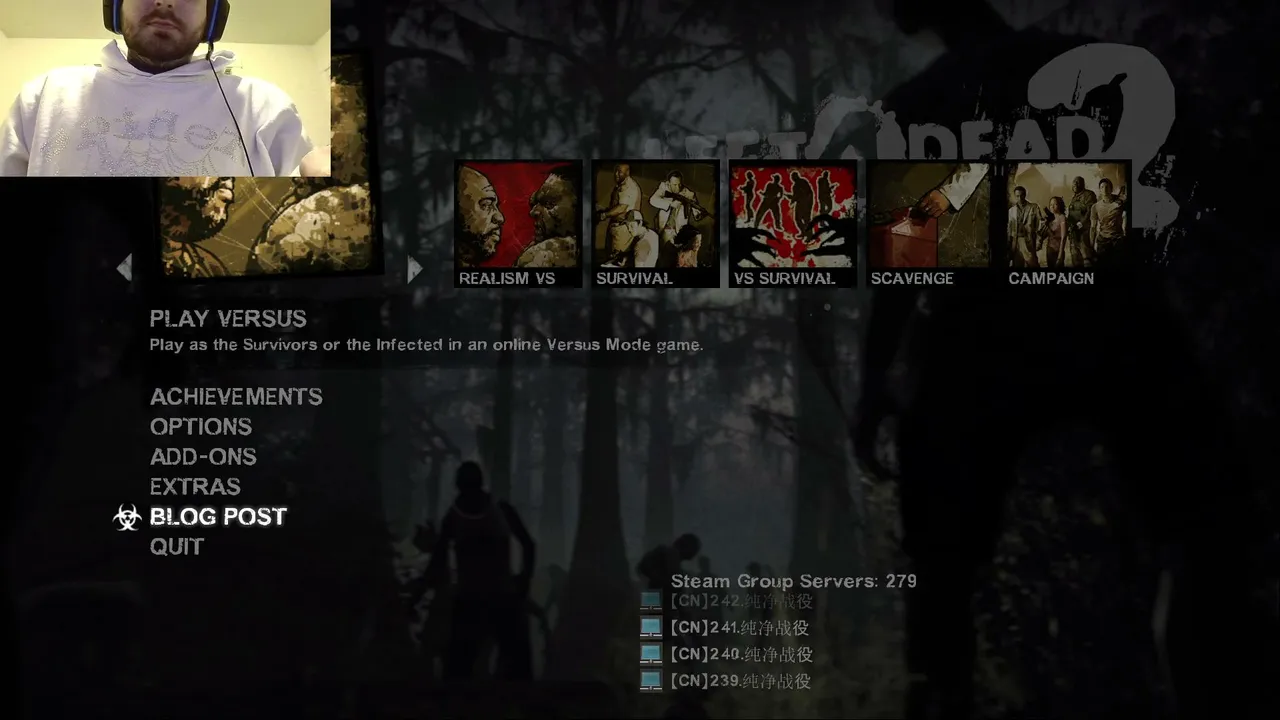 L4D2 (CEDAPUG) BEST L4D2 STREAMER AND FUNNIEST SMOKING ALSO