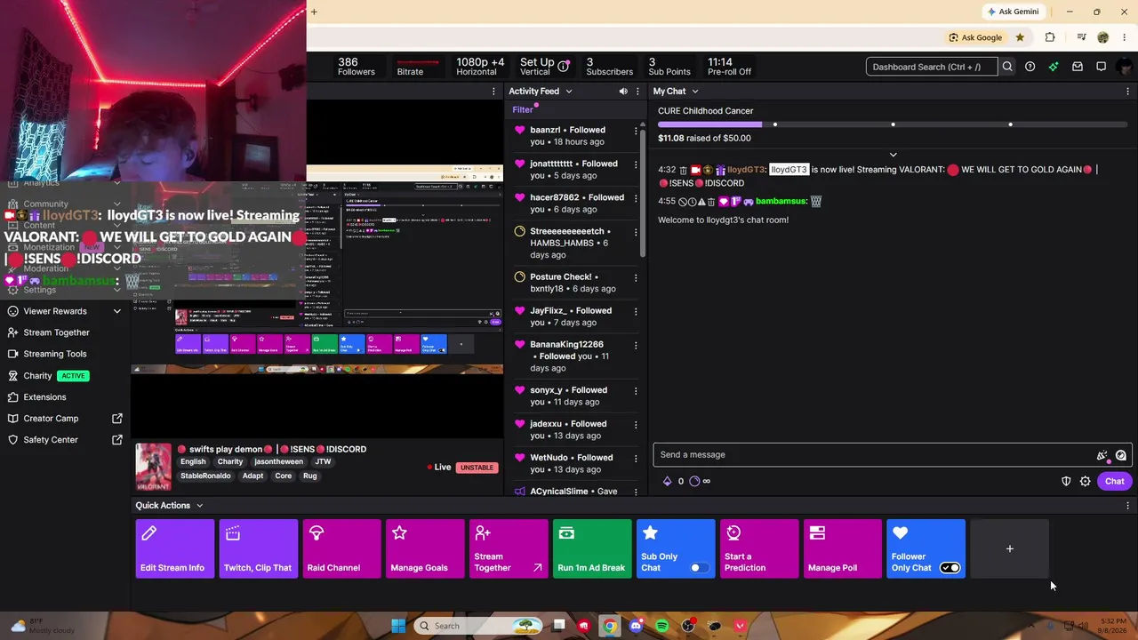 IM BACK | WE LIT | Drinking???
