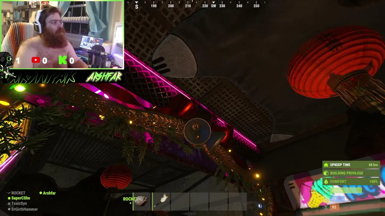 SASQUATCH TITS SURVIVING RUST!!!!!!!#1 worst player new followers get titty shakes