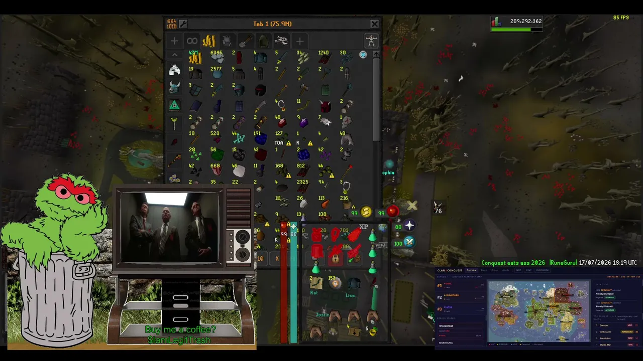 Clan v Clan v Clan Conquest