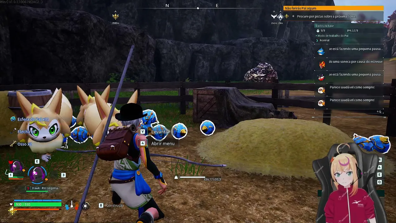 🔥🔴 AO VIVO2 | PALWORLD | CAPTURANDO POk LENDÁRIOS, CONSTRUINDO A BASE E MUITA AVENTURA! ⚡🏕️ |