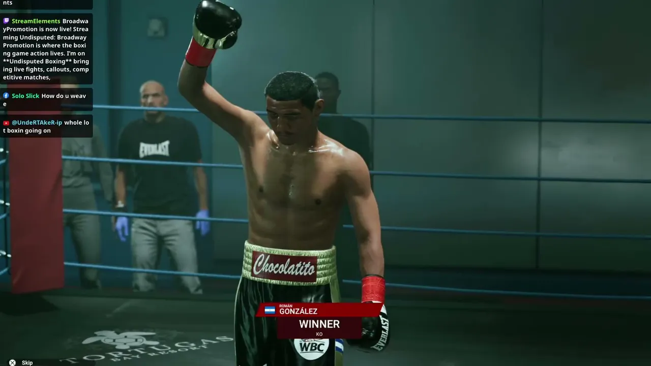 UNDISPUTED LIVE on PS5 playing Undisputed Boxing.  let’s run it.