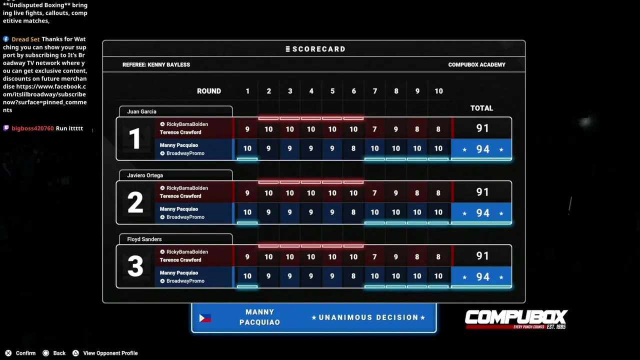 UNDISPUTED LIVE on PS5 playing Undisputed Boxing.  let’s run it.