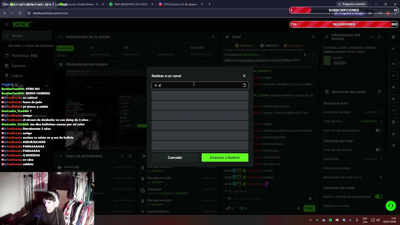 I HAXBALL CON LA BANDA  l CABEZA ARRIBA BANDA  I FIFA? HAX? I