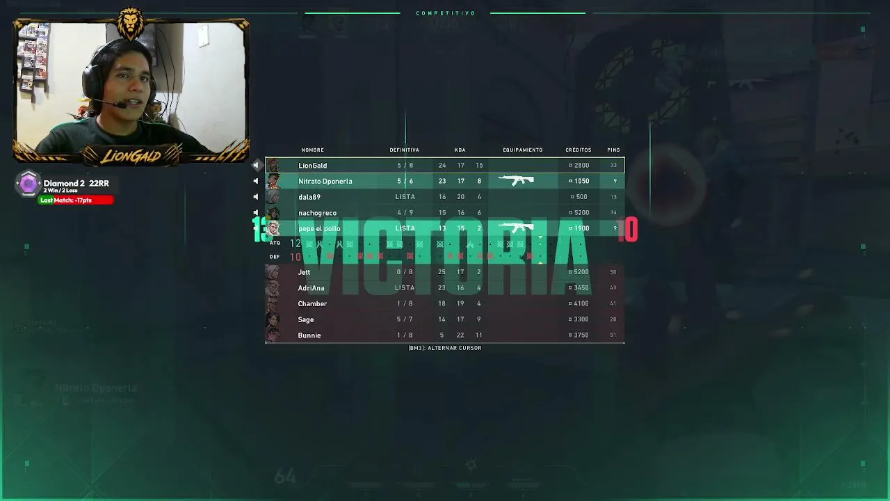 RESURGIENDO COMO EL AVE FENIX / RANKEDS VALORANT