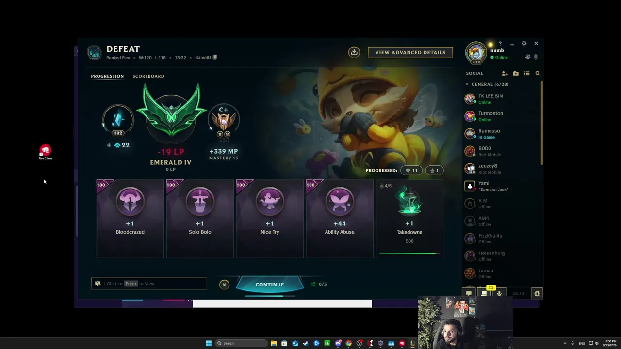 My first stream.