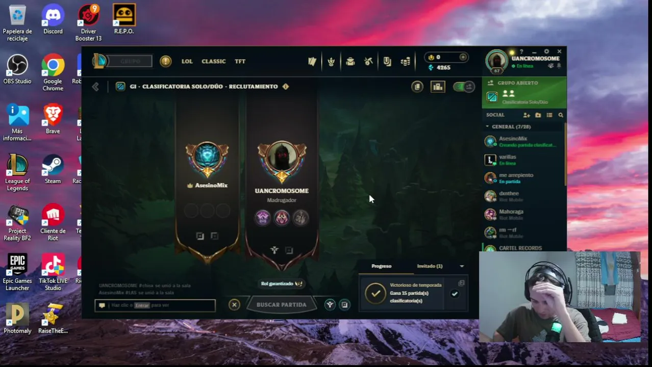 PRENDIO STREAM EL CHISOO!!!