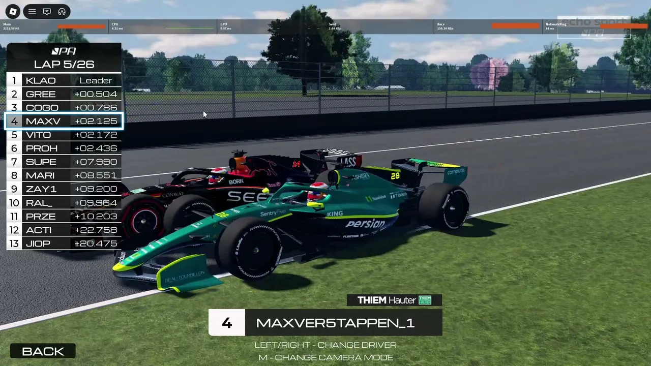 F1 E-sports event