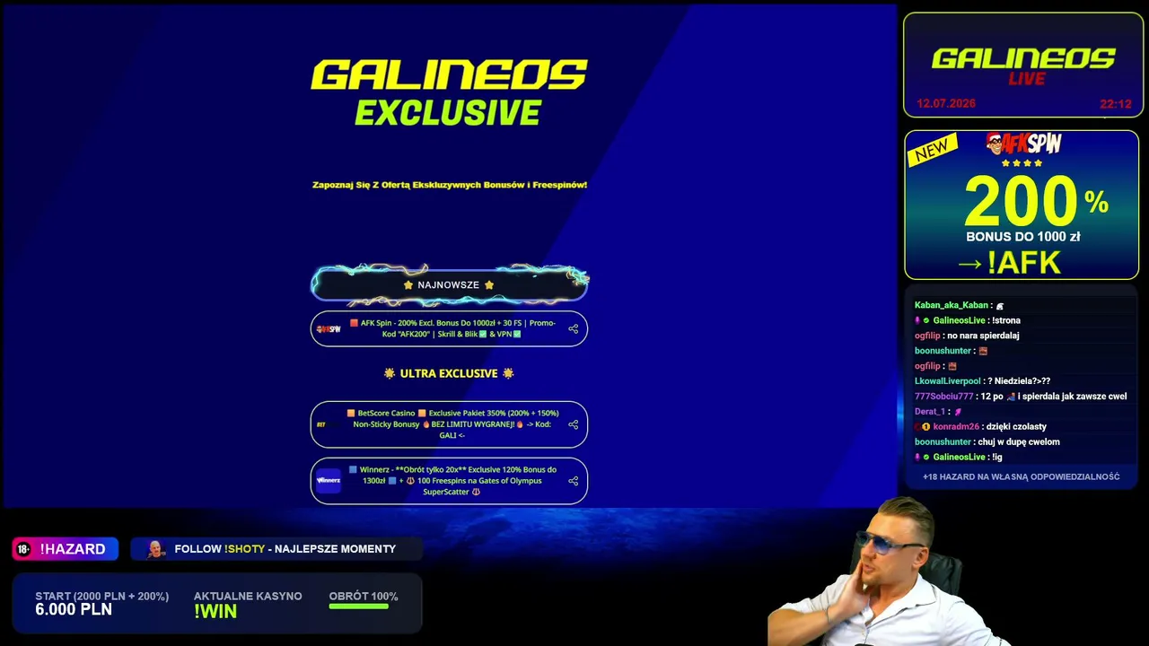 ☀️BIGSTREAM® 5oo K☀️*TERAZ* 4x 30,000zl na🎁 6x200zł !GV na NV 🎁 MOCNE EXCLUSIVE BONUSY: ++ www.GALINEOS.com ++