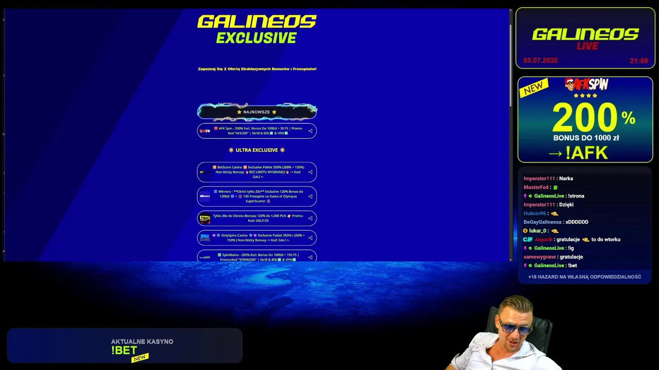 🟢400,000 ZL SALDOO!!!🟢☀️BIGSTREAM® DAY☀️ *POTEM* 28,000zł SUPER FREESPINS🎁 MOCNE EXCLUSIVE BONUSY: ++ www.GALINEOS.com ++