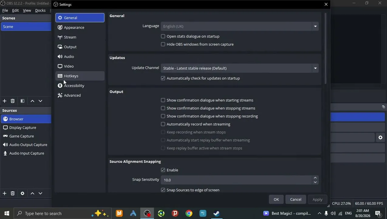 test stream ba man ishala ke khire