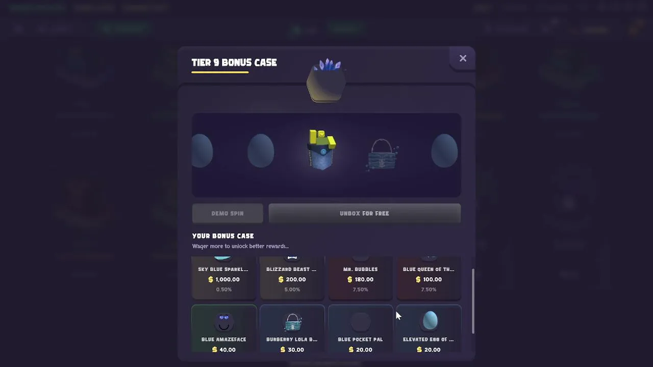 Live gambling! !diceblox !packygg