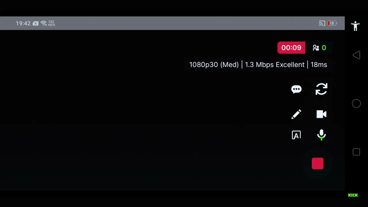 My first stream.