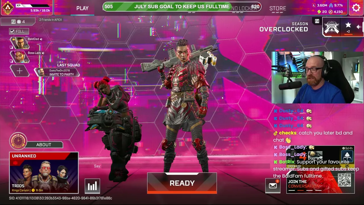 Apex Legends, I Don't Like Football, UK Kick Partner