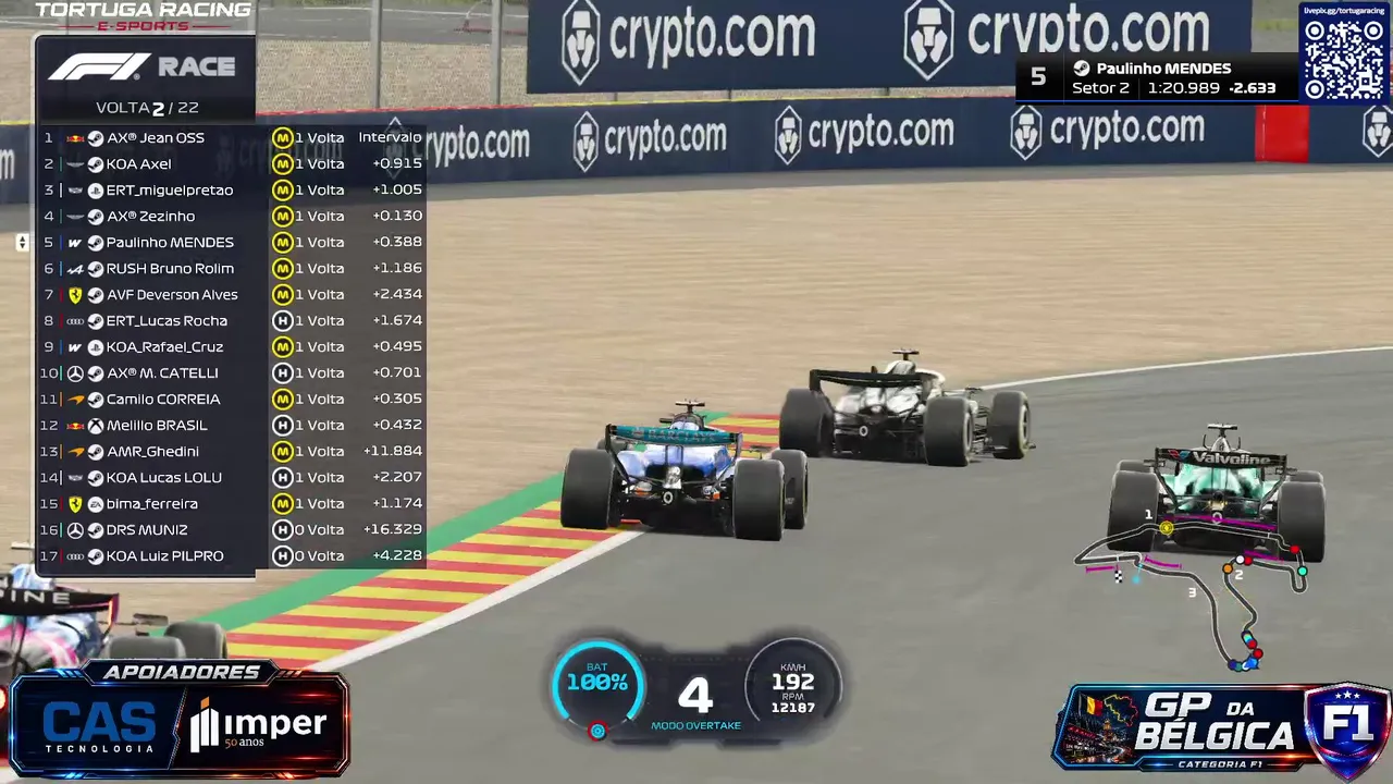 🏁 ETAPA 02 BELGICA - T03 / F1 - EA F1 2026 LIGA TORTUGA RACING 🏎️🐢