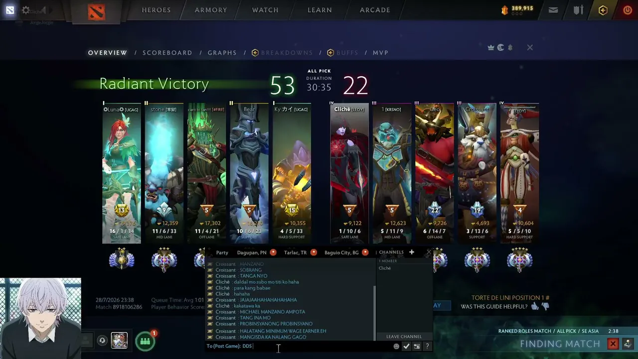 Magandang gabi mga tol tara dota
