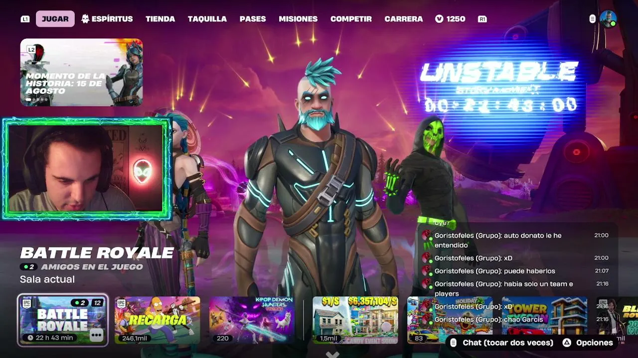 LOGRARE COMPLETARLOS HOY TODOS? ⭐CODIGO JASKING⭐ !Speak !epic !jugar !pc !medida !amor