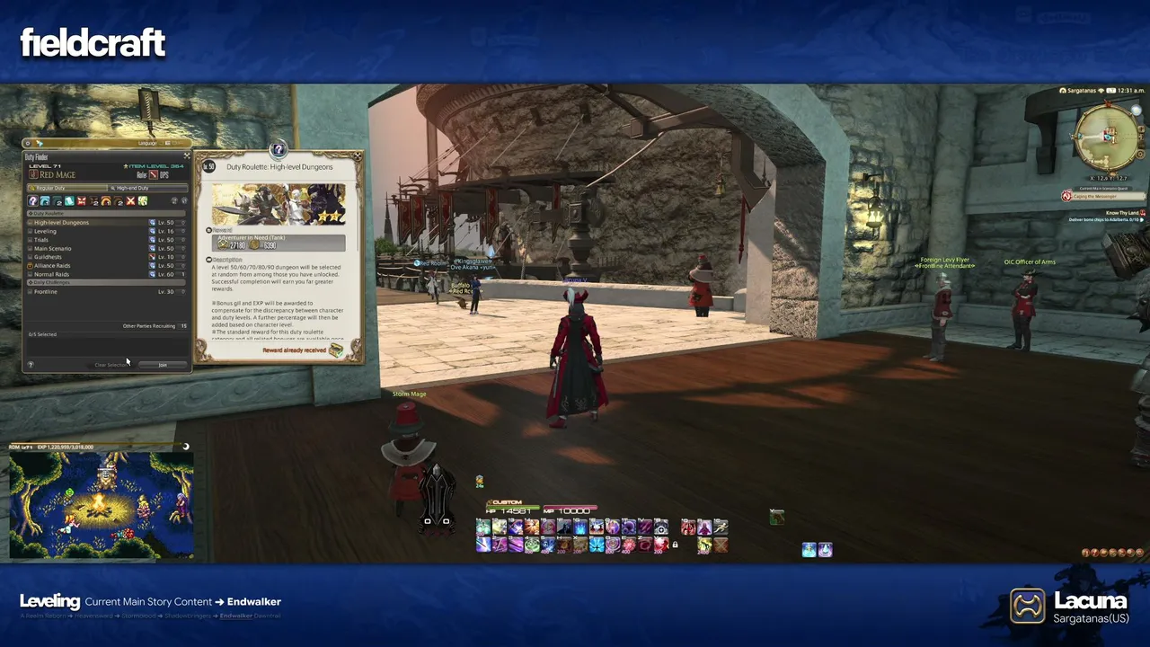 [Memein RDM] LV88+ Warrior OG Road to 100 Leveling! Returning after 3+ years [Sargatanas]