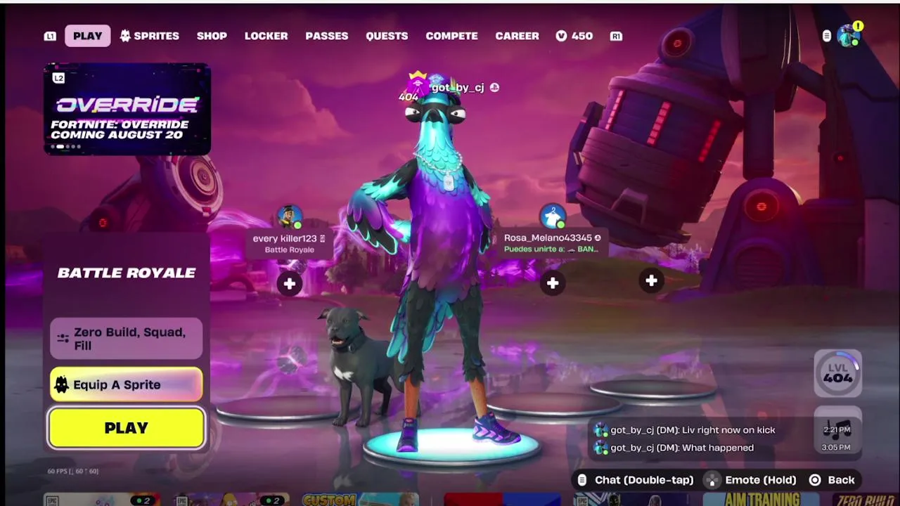 test stream