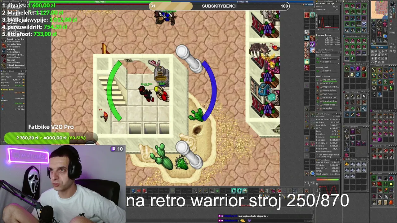 Gramy sobie na spokojnie!🔥 cs a pozniej Tibijka bedzie grana!!🔥🔥