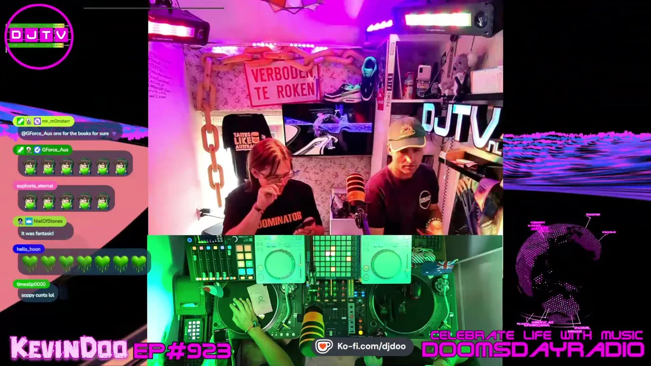Finally! B2B with @gforce_aus - Gehaktdag Special!  - EP# 923 @ DoomsDayRadio