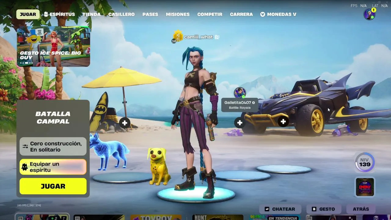 fornite con wawitas