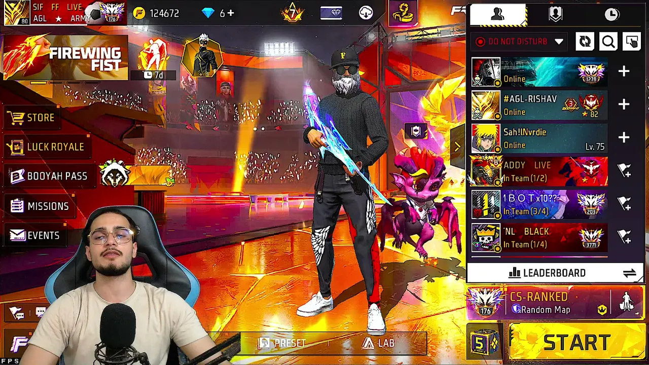 FREE FIRE LIVE CUSTOM ROOM GIVEAWAY 😎 AAJAO SAARE BHAI 🥰