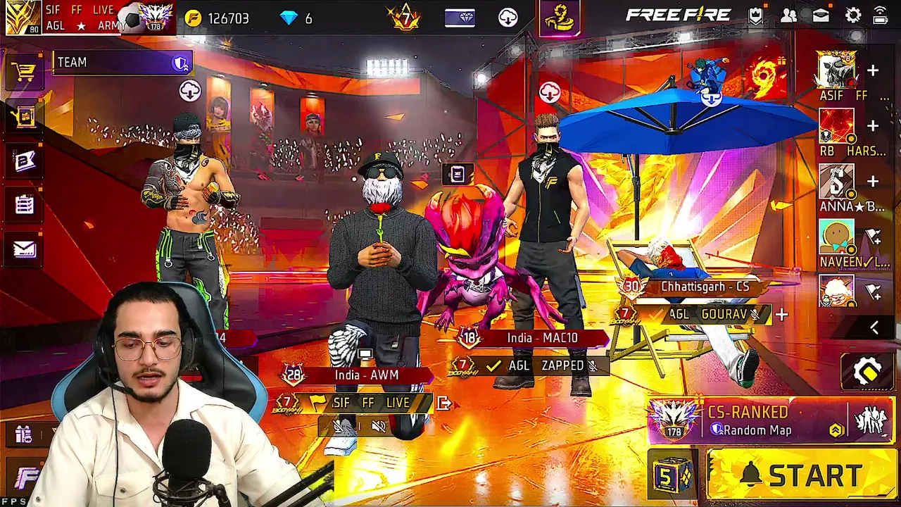 FREE FIRE LIVE CUSTOM ROOM GIVEAWAY 😎 AAJAO SAARE BHAI 🥰