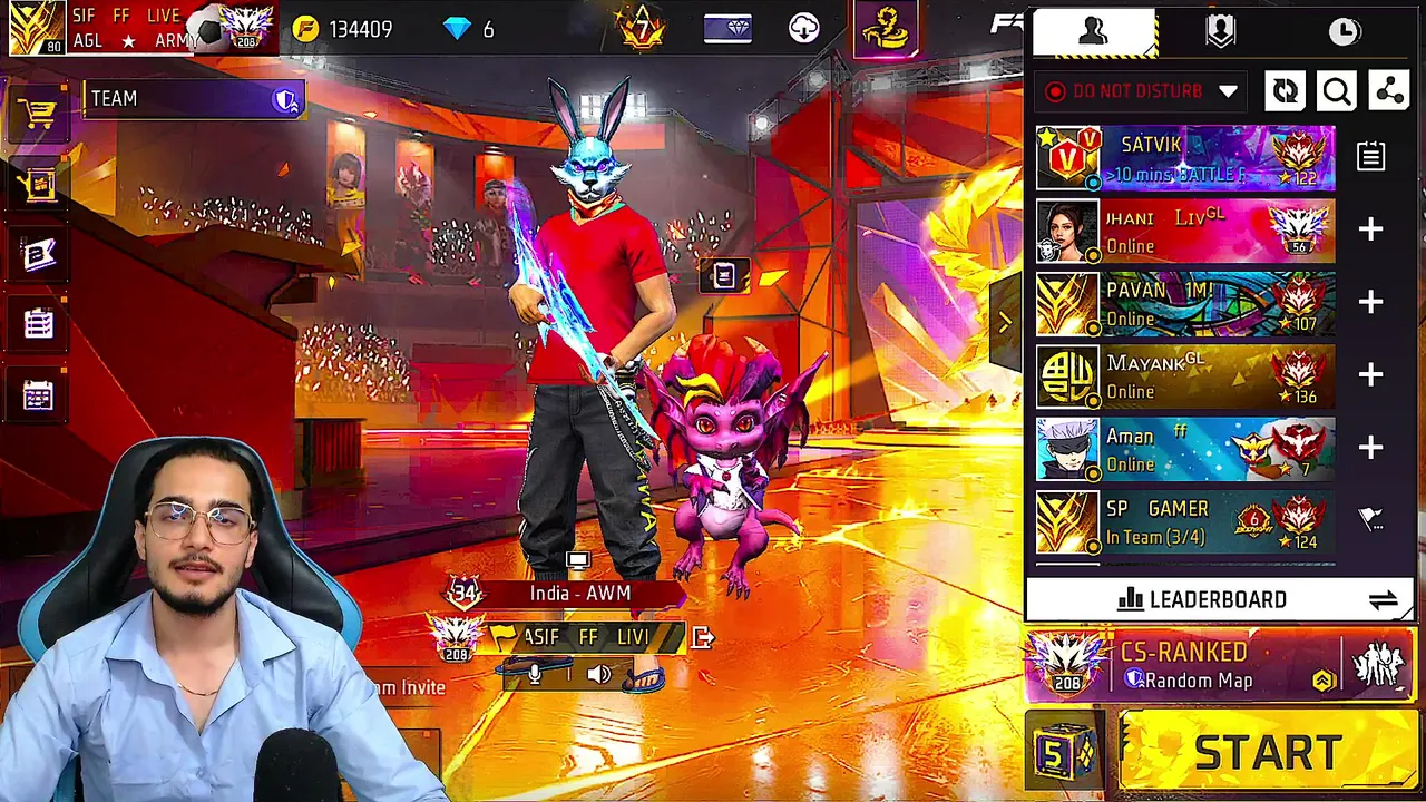 FREE FIRE LIVE GAMEPLAY