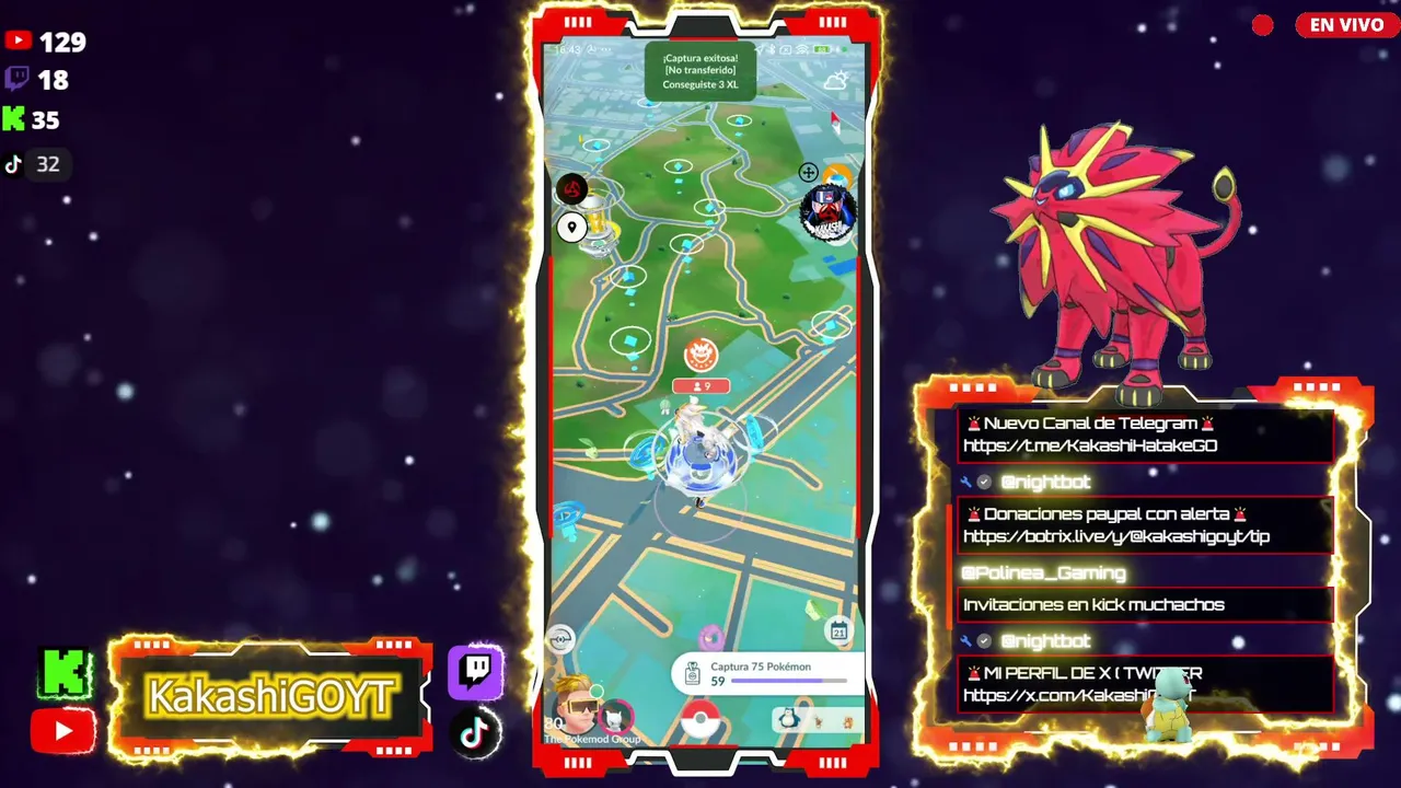 🚨SOLGALEO SHINY EN INCURSIONES🚨BUSQUEMOS EL 100 IV EN DIRECTO POKEMON GO