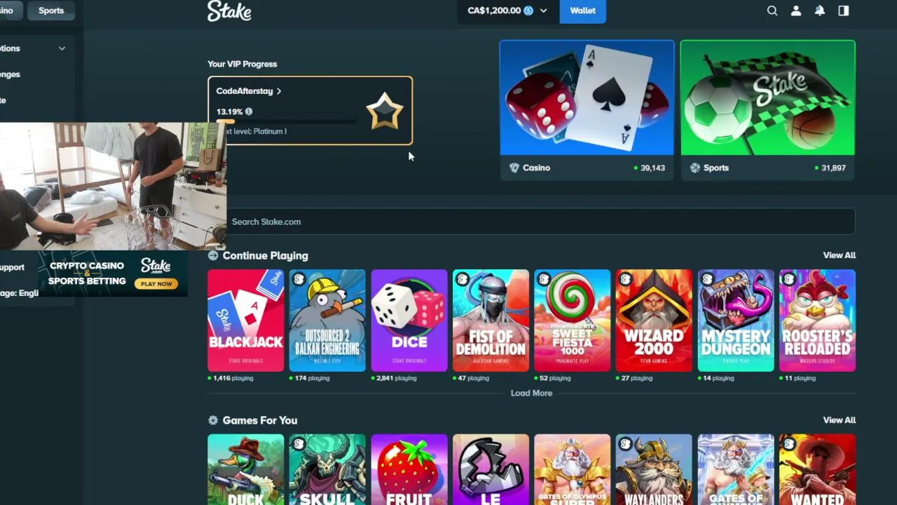 LIVE GAMBLING WITH @NICK3L RAW GAMBA !STAKE !LB !DISCORD
