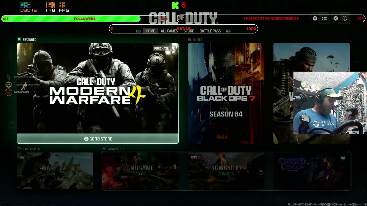 Welcome Fam, Thank you for stopping in. Fuck COD and it's creators for not fixing the cheating