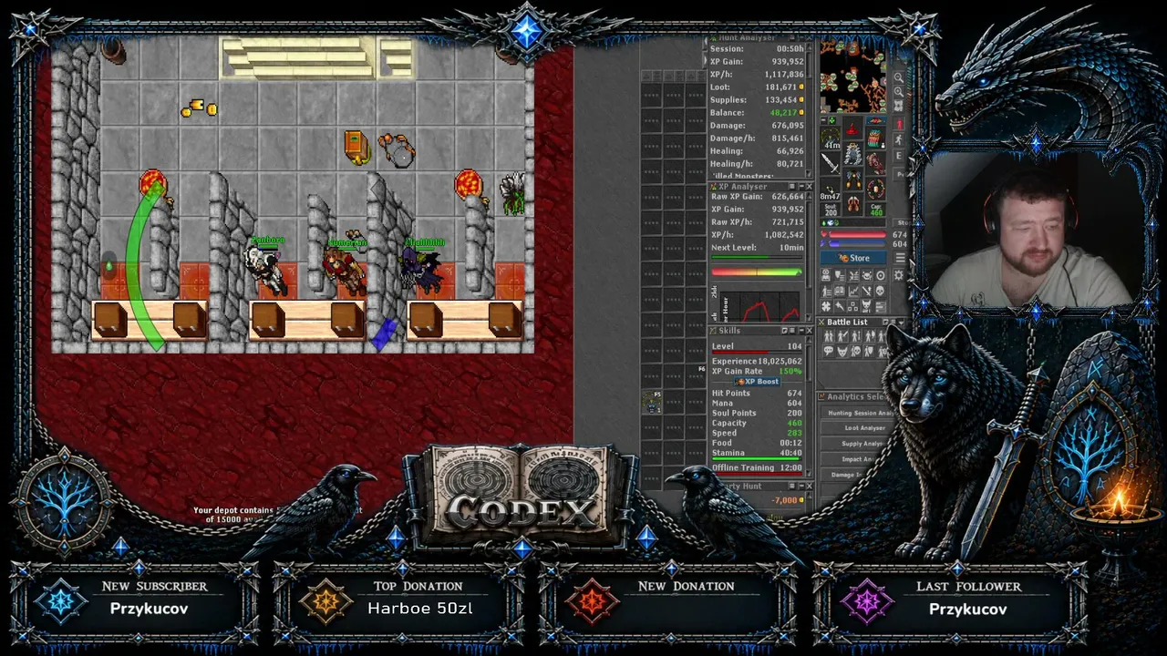 Przygoda Drudiem od 0 - Tibia - Antica - Bossy - TH - Codex - ED 700+ - Tibijska Rutynka