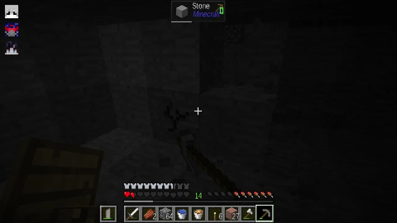🔴siendo acozado en minecraft con los papus 🥵🔴