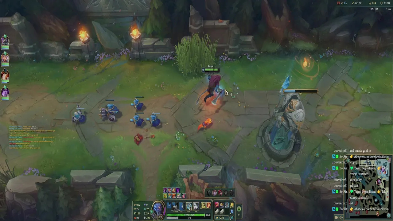 Ranked Gold çukurundan çıkmaya çalışmak. Jungle Rengar