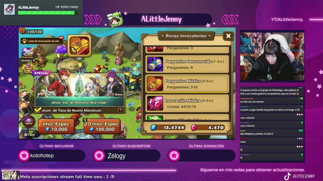 Martes de Summoners War | Invocacion por el CUM de Adancito y luego rta| servicios !carta !youtube