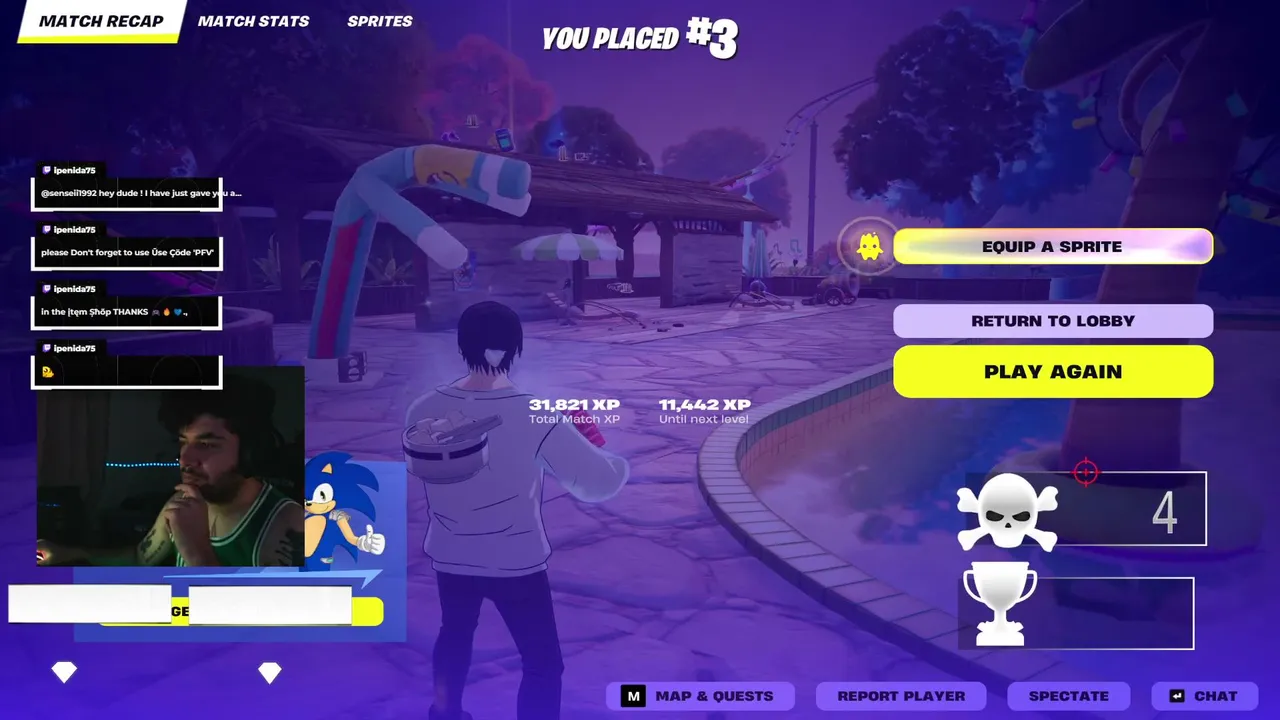 🎮 Fortnite + 🎶 chill music
