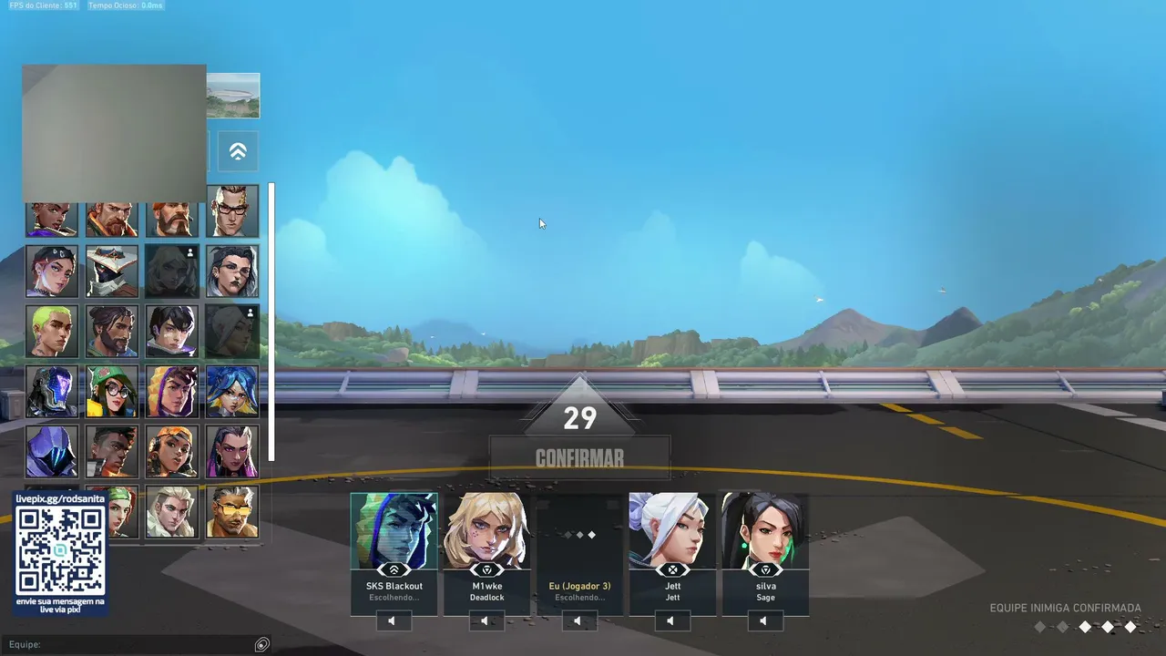 My first stream.