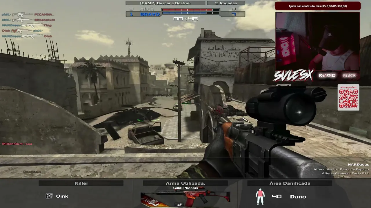 [HARD TEAM]  FCA Server - Combat arms de loucura #combatarms #fcaserver